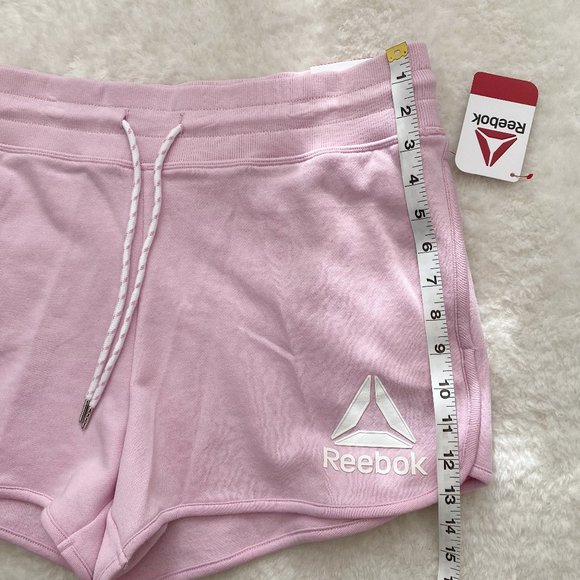 Reebok Women's Relaxed Fit Running Short, Pink, XL - Picture 6 of 8